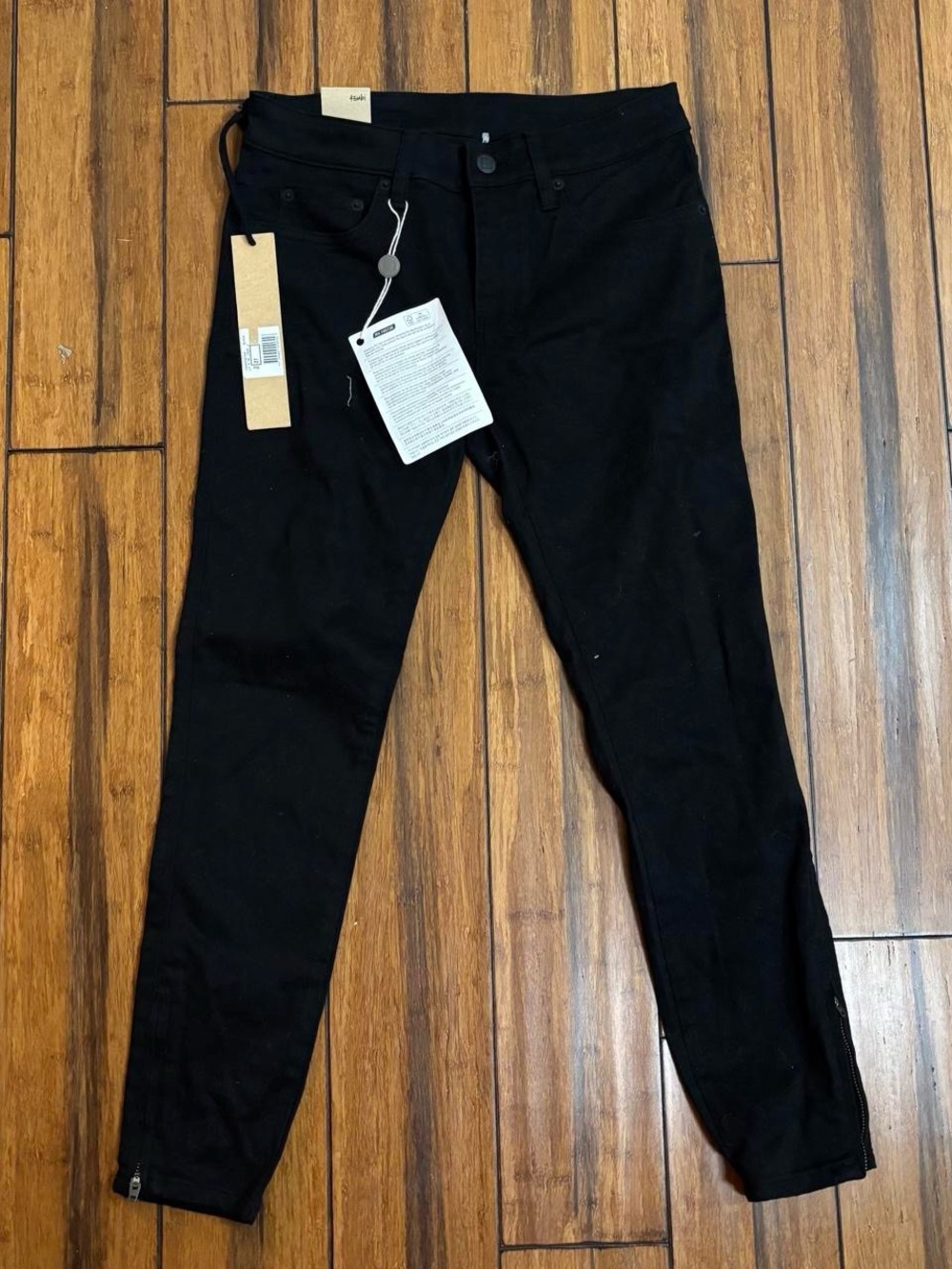 lo crop skinny jeans with zipper detail - ksubi jeans 
new with tags